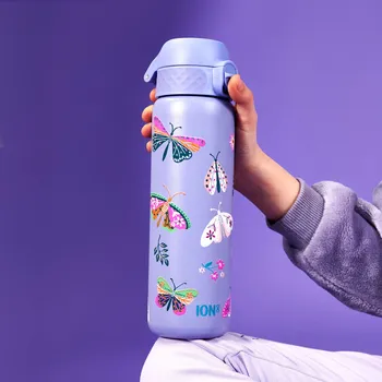 Láhev ION8 Double Wall Butterflys 0,5 l - termoska z nerezové oceli
