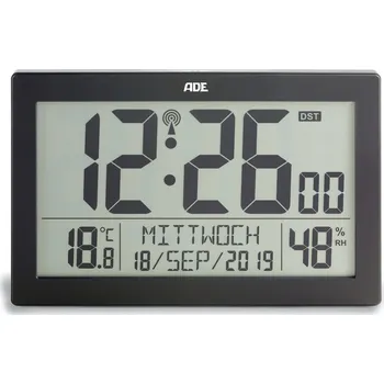 Hodiny ADE - hodiny / budík s teploměrem