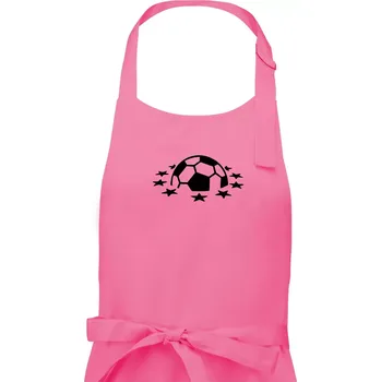 Kuchyňská zástěra Liga mistrů míč - Pánská zástěra na vaření - Univerzální velikost ( Růžová )