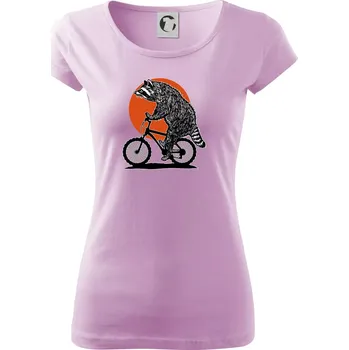Dámské tričko MTB mýval - Dámské triko Pure - 3XL ( Orchid )