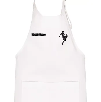 Kuchyňská zástěra Football sport - Dětská zástěra na vaření - Univerzální velikost ( Bílá )