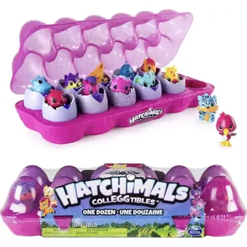 Figurka Sběratelské mini vajíčko HATCHIMALS - SEASON 1 - SVĚTLE RŮŽOVÉ (Značka: SPIN MASTER)