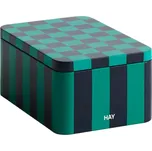 Plechová dóza Tin, Small, Green / Dark Blue – HAY