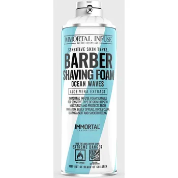 Immortal Infuse Barber Shaving Foam Ocean Waves pěna na holení 500 ml