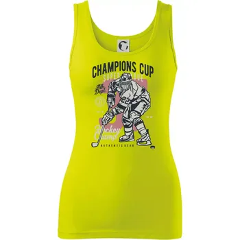 Champions Cup Hockey - Dámské tílko - XS ( Limetková )