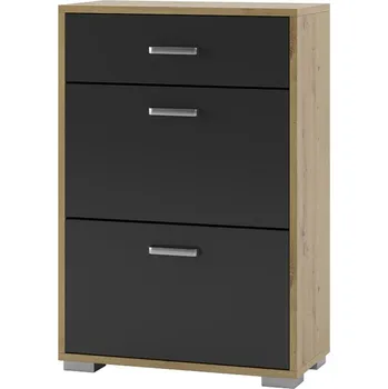 Nábytek Casarredo ARBORG skříňka na boty MP-2745, dub Artisan / antracit