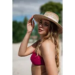 VFstyle Dámský slaměný klobouk Kiara hnědý