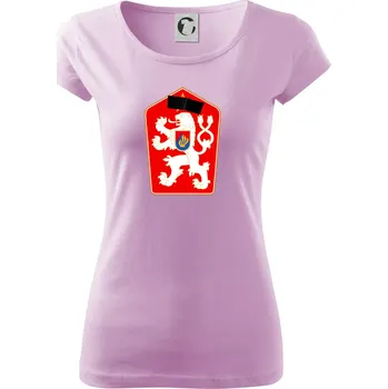 Dámské tričko Mistrovství světa v ledním hokeji 1969 znak samostatný bez čísla - Dámské triko Pure - XS ( Orchid )