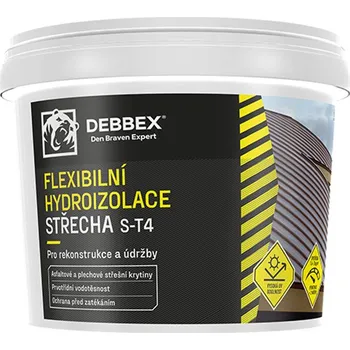 Den Braven Debbex flexibilní hydroizolace střecha S-T4 červená, 30 kg