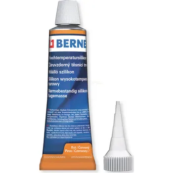 stavební silikon Berner 363384 Žáruvzdorný těsnicí tmel 80ml, červený + sleva 5% po přihlášení
