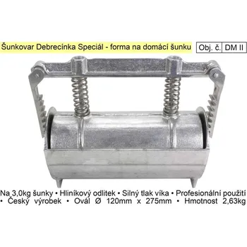Nádoba na pečení ČR Forma na šunku šunkovar Debrecínka SPECIÁL