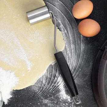 Váleček na těsto LURCH Tango 6 cm - nerezový váleček na těsto