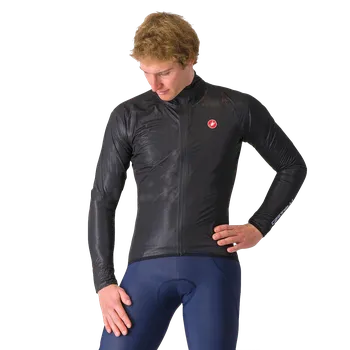 Cyklistická bunda Bunda CASTELLI Squall Shell Light Black XL