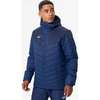 KIPSTA Fotbalová bunda krátká tmavě modrá M MODRÁ