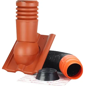 Komplet odvětrací Betonpres DN150 cihlová