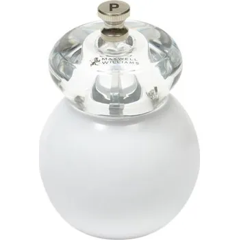 Mlýnek na koření mlýnek na pepř 11 cm, bílý, Maxwell and Williams