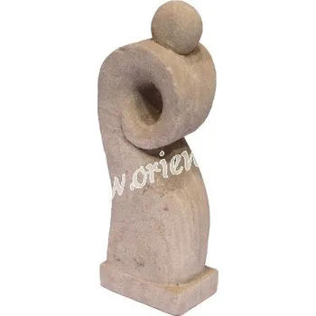 Soška kámen Abstract 01 30 cm šedá 1425