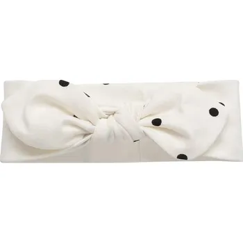 Čelenka PINOKIO Čelenka Tres Bien puntíky KRÉMOVÁ - 74/80