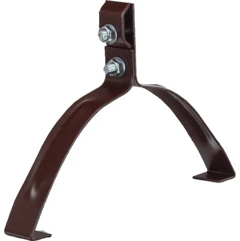 Držák hromosvodu Betonpres na hřeben hnědá