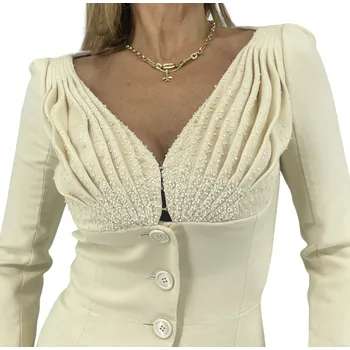 Dámské šaty CHRISTIAN DIOR Cream White Dress