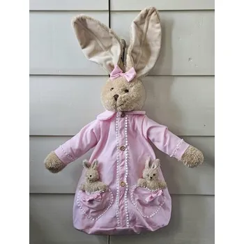 plyšák Plyšový zajíc vak na pyžamo