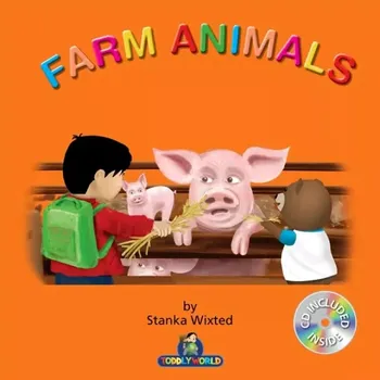 Cizojazyčná kniha Farm animals (Stanka Wixted, 2017)