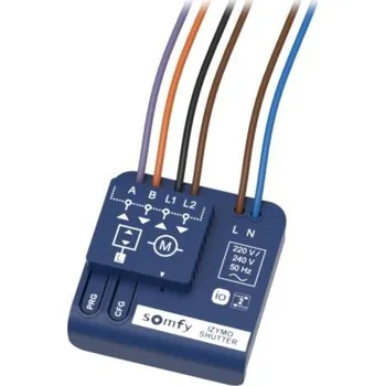 Ovládání žaluzie a rolety Somfy Izymo Shutter receiver io – přijímač pro ovládání roletového pohonu io vysílači