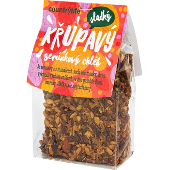 Trvanlivě pečivo Country LIfe Chléb semínkový křupavý sladký 150 g
