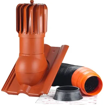 Komplet odvětrání Betonpres Turbína DN150 cihlová