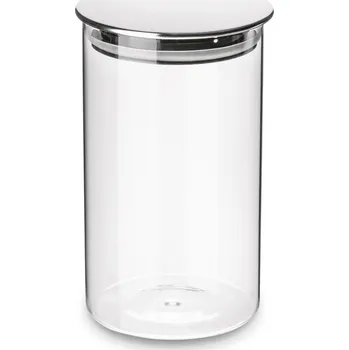 Dóza na potraviny Skleněná nádoba na potraviny TADAR KIMI s víkem 1 l