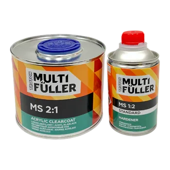 Lak na dřevo TROTON MULTI FÜLLER Bezbarvý Lak MS 2:1 SADA 0,75 l