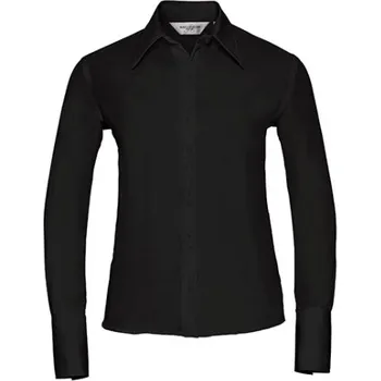 Dámská košile Russell Dámská nežehlivá košile R-956F-0 Black XL