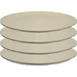 KOZIOL Club 26 cm 4 ks - plastové mělké jídelní talíře