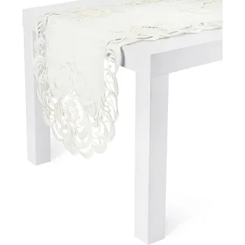 ubrus Polyesterový běhoun na stůl JEDEKA MEALY ECRU 40 x 110 cm