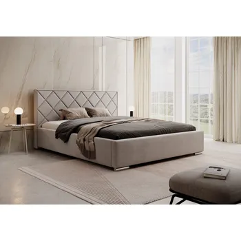 Postel MD STYLE Čalouněná postel Lyra 200x200 Zvolte látku: Poso 041