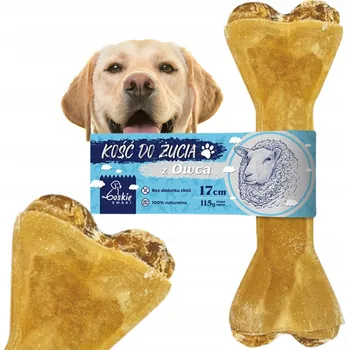 Pamlsek pro psa Boskie smaki Tvrdá žvýkací kost pro psy, ovčí, 17 cm