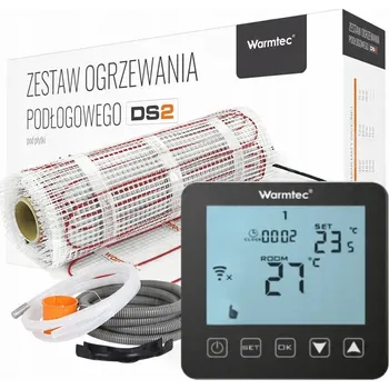 Topná rohož Topná topná podložka sada Warmtec DS2-40/PRT01