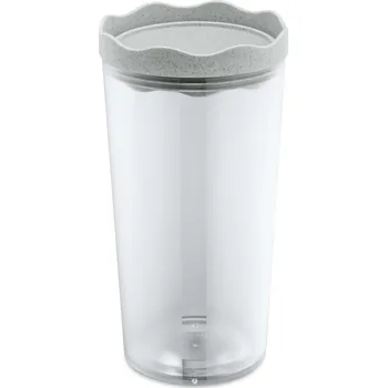 Dóza na potraviny KOZIOL Price 1 l šedá - plastová dóza na potraviny