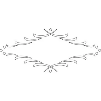 IGM CMT Šablona na zásuvky - FLORENTINE 195x85mm, CRCS-504