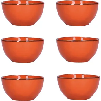 Keramické misky / salátové misky ROSE TULIPANI CONCERTO ARANCIONE 11 cm 6 ks.