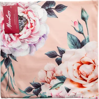 Povlak na polštářek Dekorační povlak na polštář MISS LUCY LILIE PINK 40 x 40 cm