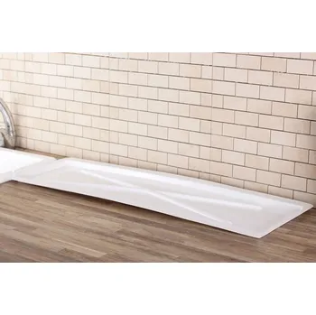 Odkapávač na nádobí Plastový tác k odkapávači na nádobí BÍLÝ 75&nbsp;x&nbsp;25&nbsp;cm