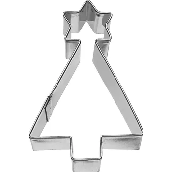 Forma na pečení BIRKMANN CHOINA S HVĚZDAMI kovová forma / vykrajovátko na sušenky 7,5 cm