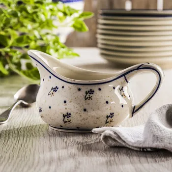 Omáčník BOLESŁAWIEC GU-1003 DEC. 111 450 ml - keramický hrnec