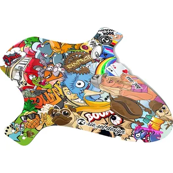 Blatník na kolo Přední blatník RIESEL Koloss, Stickerbomb Eyecatcher