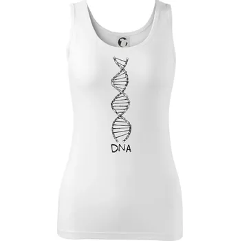 Dámské tričko Cyklistovo DNA - Dámské tílko - 2XL ( Bílá )
