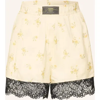 Ganni Dámské Šortky, krémová / černá, 34
