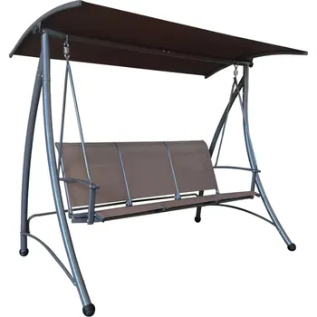 Zahradní houpačka Tempo Kondela Lamia hnědá/tmavě šedá