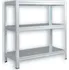 Dílenský regál Biedrax DOM40090120/100Z3PL 90 x 40 x 120 cm 3 police