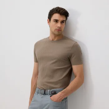 Pánské kalhoty Reserved - Kraťasy regular carrot s&nbsp;páskem - jiná - 0045V-62X - 0045V-62X-33